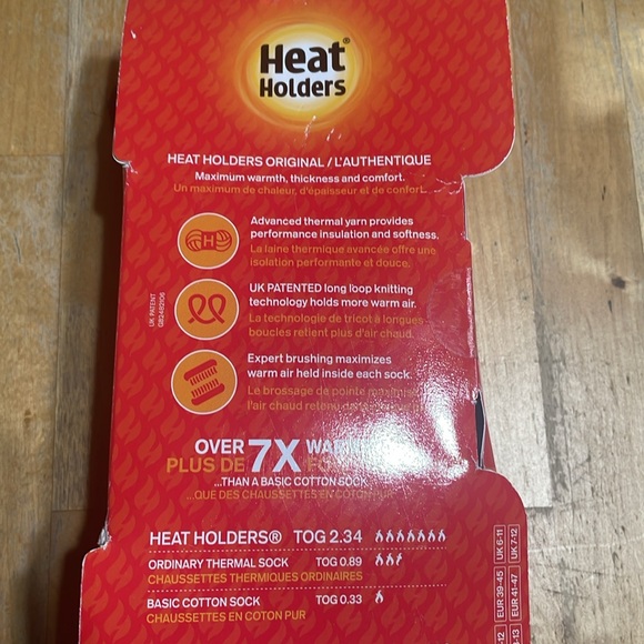 NWT heat holders thermal socks - Picture 4 of 4